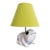 1950s Italian Frog Lamp & Shade For Sale