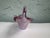 Purple Mid-Century Italian Sommerso Art Glass Centerpiece Bowl Attributed to Murano For Sale - Image 8 of 10