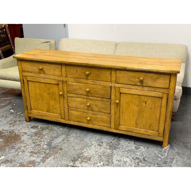 Rustic European Alder & Company Benchmark Furniture Country Sideboard For Sale - Image 3 of 12