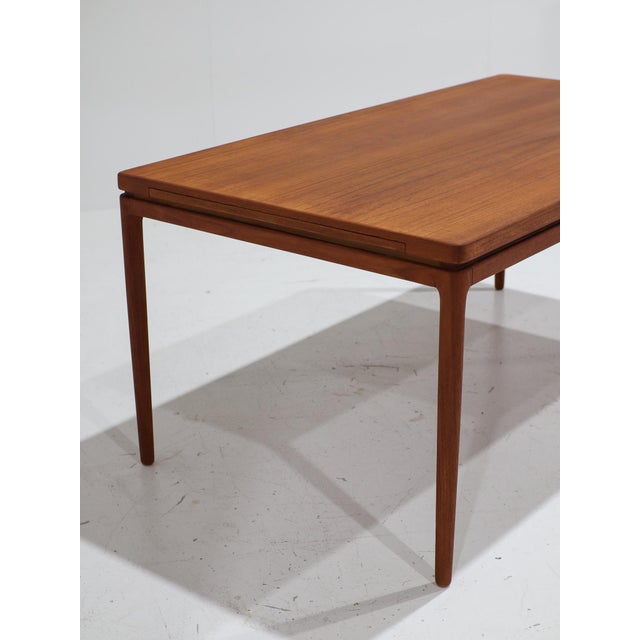 Wood Dining Table in Teak by Johannes Andersen, Denmark, 1960s For Sale - Image 7 of 18