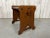 Brown Arts and Crafts Stool / Table For Sale - Image 8 of 12