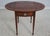 Traditional Ethan Allen Figural Mahogany Pembroke Style Lamp Table For Sale - Image 3 of 12
