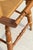 Vintage Hitchcock-Style Maple Bench With Woven Rush Seat & Gold Stenciling For Sale - Image 13 of 18