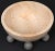 White NOIR Bala Bowl, White Marble For Sale - Image 8 of 9