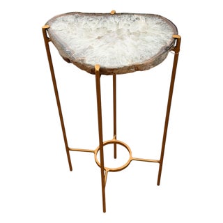 Unusual Modern Handcrafted Drinks Table. For Sale