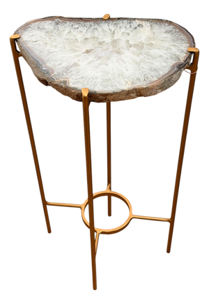 Unusual Modern Handcrafted Drinks Table.