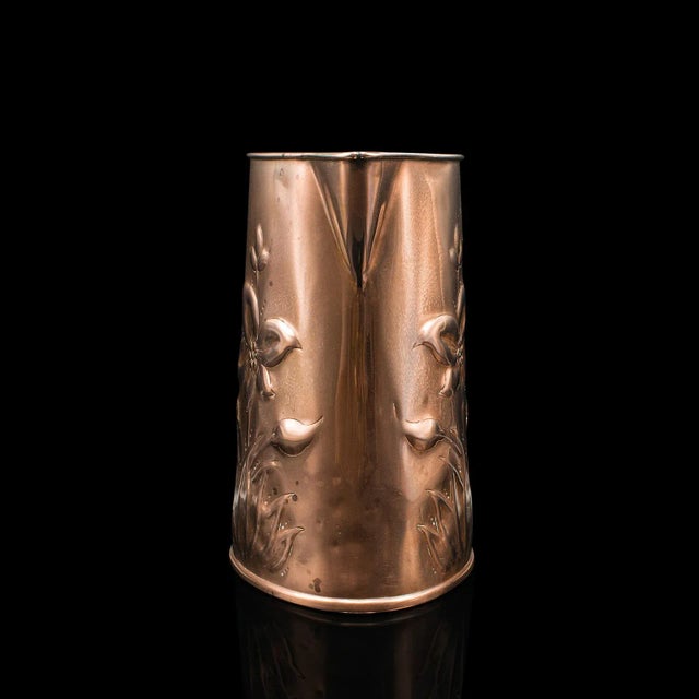 Victorian 1900s Antique Victorian English Copper Cornish Love Jug For Sale - Image 3 of 11