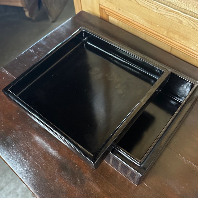 Contemporary Hand Painted Lacquer Box For Sale In Atlanta - Image 6 of 12