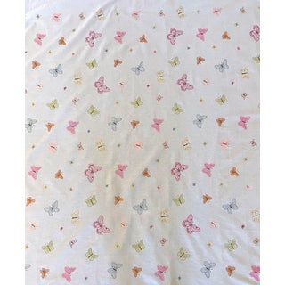 Jane Churchill Butterfly Embroidered Fabric For Sale