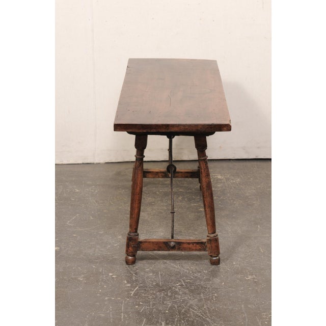 Black 18th C. Italian Low-Profile Fratino Table For Sale - Image 8 of 11