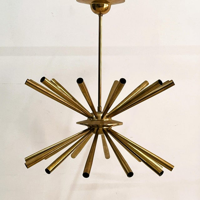 Pendant Lamp attributed to Oscar Torlasco for Lumi, Italy, 1950s For Sale - Image 6 of 6