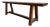 Italian Oak Bench, 1940s For Sale
