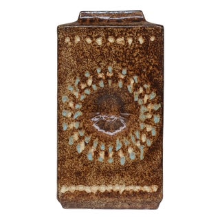 Mid-Century Ceramic Zsolnay Vases, 1950s, Set of 2 For Sale