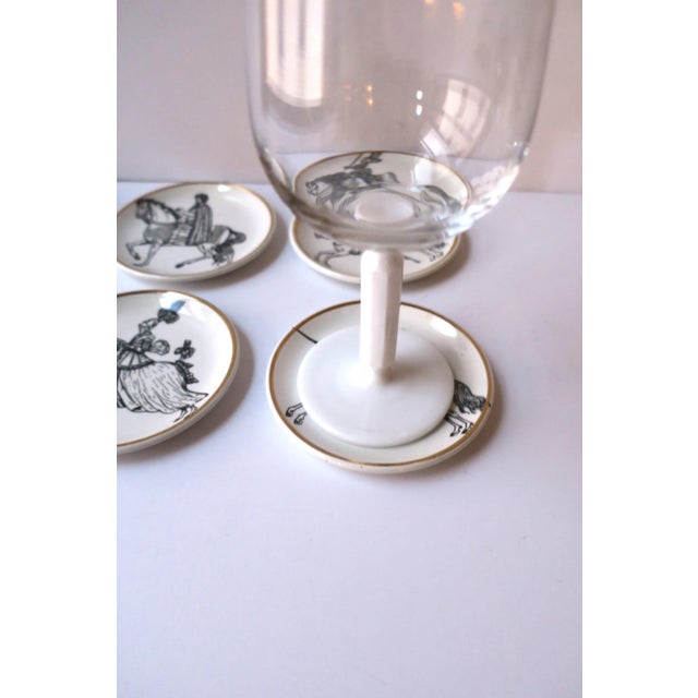 Rosenthal Studio-Line Wine or Cocktail Glasses With White