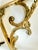Antique Brass Ornate Victorian Leaf 6" X 8" Cistern & Shelf Brackets - Set of 3 For Sale - Image 4 of 12