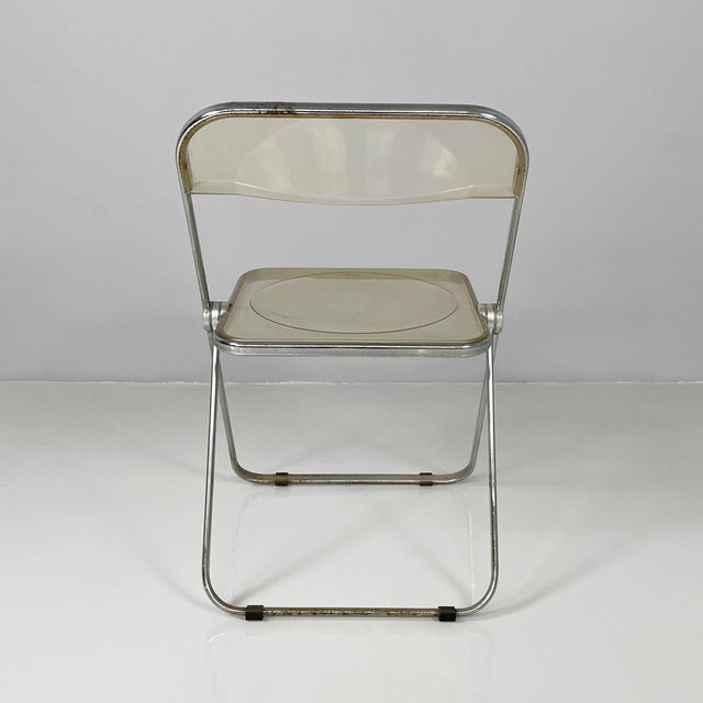 Castelli Set of Italian Modern Chairs by Giancarlo Piretti for Anonymous Castelli, 1970s For Sale - Image 4 of 18