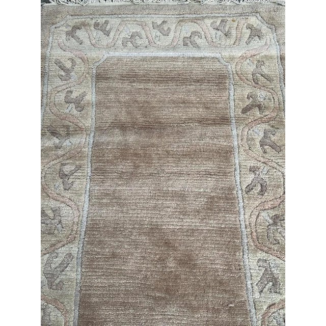 Vintage Modern Design Nepalese Rug, 1980s For Sale - Image 3 of 15