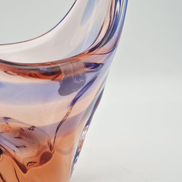 1960s Niagara Glass Bowl by Karel Zemek, Czechoslovakia, 1960s For Sale - Image 5 of 18