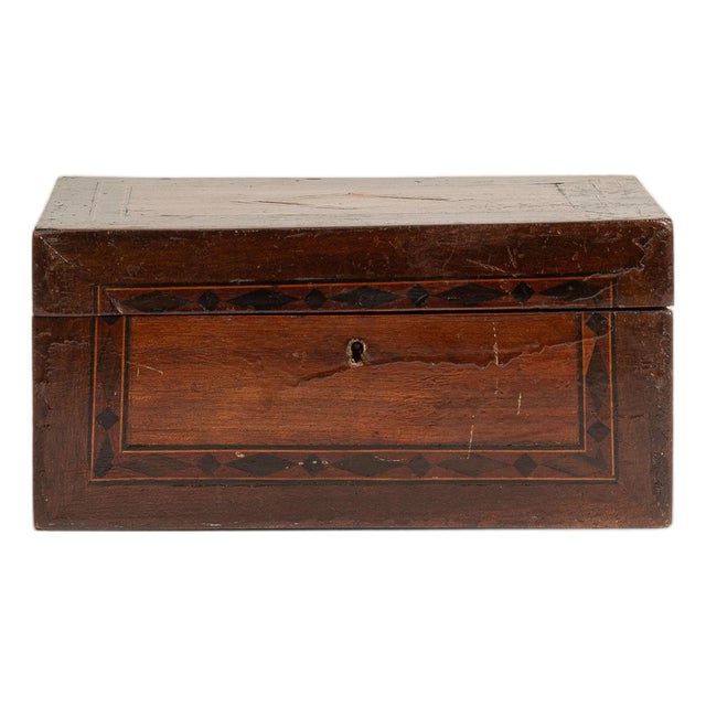 19th Century France Gray Wood Box For Sale