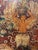 Red Peninsula Home Collection for Horchow Hand-Painted Horizontal Medallion Wall Panel For Sale - Image 8 of 12