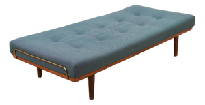 Vintage Daybed with Teak Frame by Hans J. Wegner for Getama, 1956
