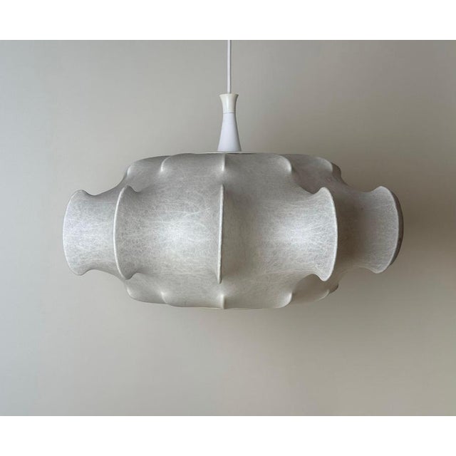 Italian Cocoon Lamp by Castiglioni for Flos, 1960s For Sale - Image 9 of 17
