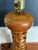 Vintage Turned Wood Lamp Mahogany Maple and Walnut For Sale - Image 4 of 8