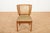 Bauhaus Model 201 Chair with Frame Wood, Back with Ronc, Seat Upholstered and Velour Fabric, for the Girsberger Bookshop, Zurich For Sale - Image 3 of 12