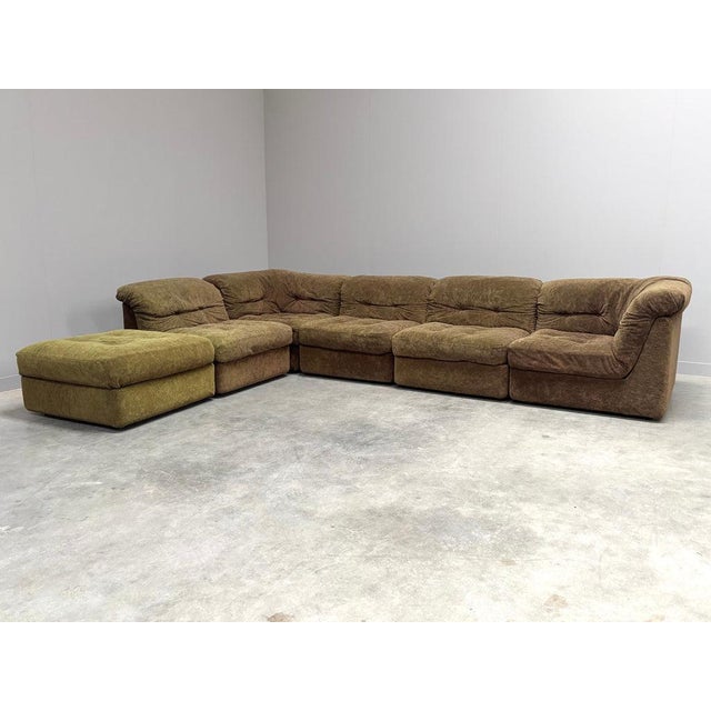 Vintage Modular Elements Sofa, 1970s, Set of 6 For Sale - Image 3 of 18