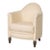 1930s French Club Chair in Linen For Sale