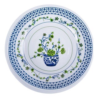 Floral Cache Pot Melamine Charger For Sale