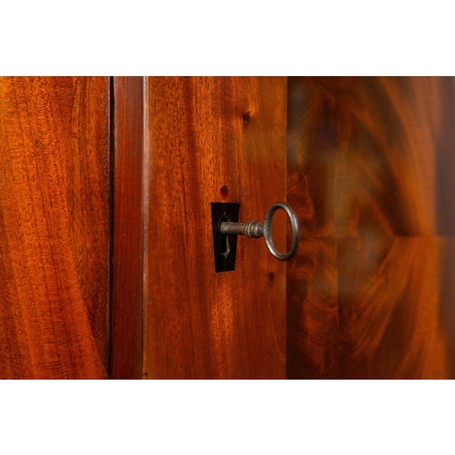 Biedermeier Brown Corner Cabinet For Sale - Image 17 of 18