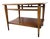 Vintage Lane Acclaim Two-Tier End Table by Andre Bus | Walnut & Oak Dovetail Inlay For Sale