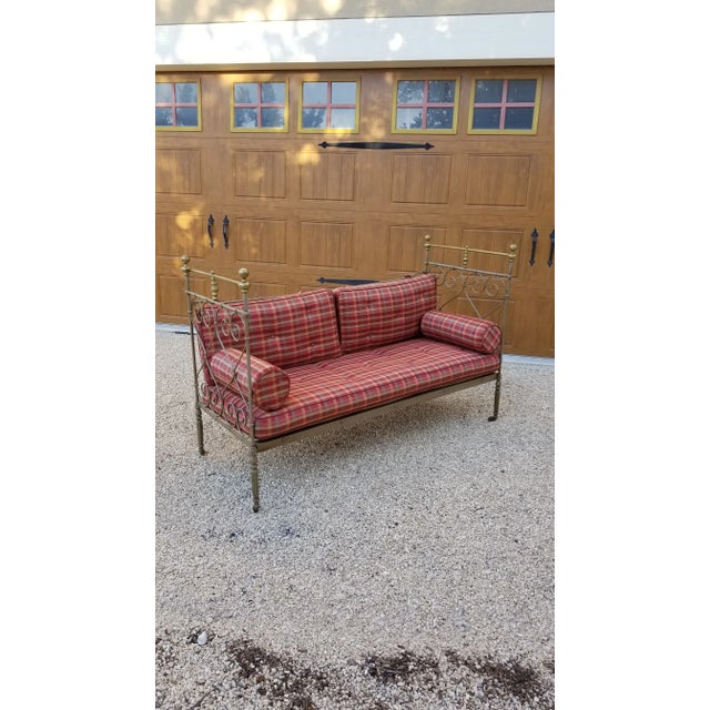 English Antique Daybed For Sale - Image 3 of 11