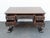 Late 1800s Victorian Large Heavy Hand Carved Cherub Partner Desk 6656 For Sale - Image 15 of 17