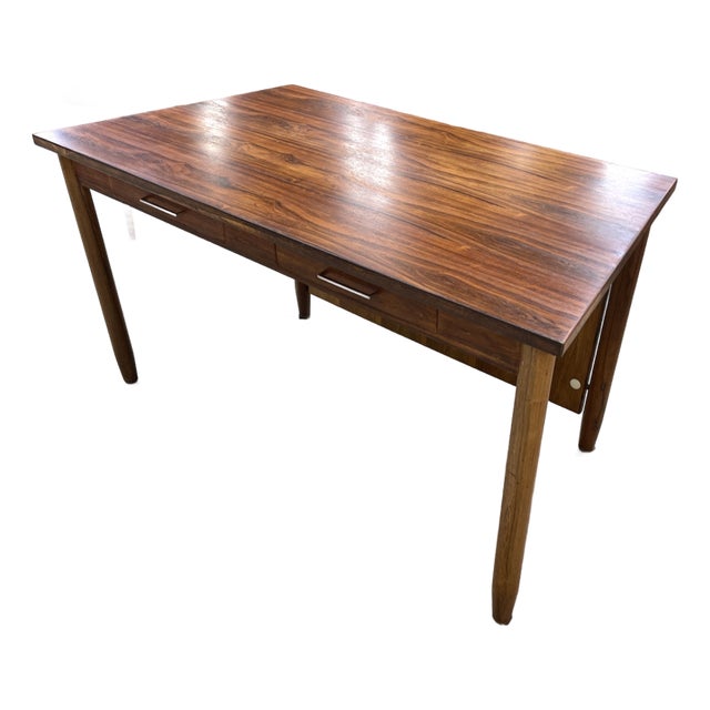 Danish Modern Rosewood Desk For Sale