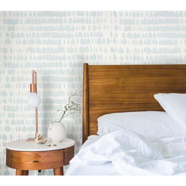 Schumacher Queen of Spain Wallpaper in Warm Silver | Chairish