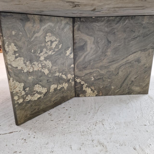 Italian Coffee Table in Granite, 1980s For Sale - Image 14 of 18