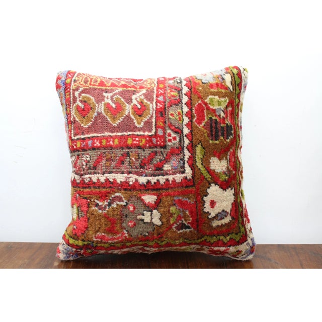 Turkish Decorative Pillow Cover - 16"x16" For Sale - Image 10 of 10
