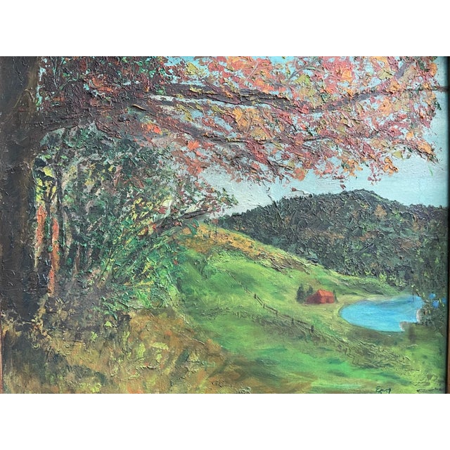 The art is signed by artist. Believe to be Emor or Elmor. The subject is spectacular. oil on canvas board inspires...