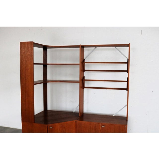 Brown Vintage Swedish Store Cabinet, 1960s For Sale - Image 8 of 15