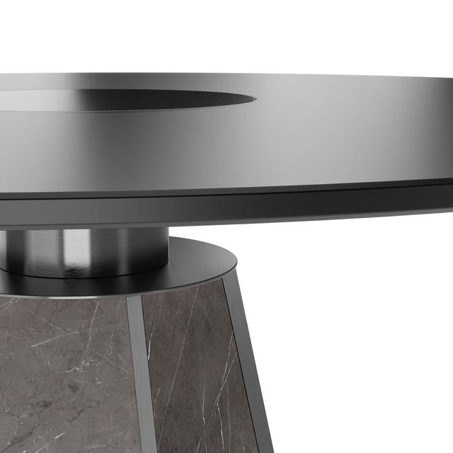 Contemporary Texas Dining Table by Porus Studio For Sale - Image 3 of 12
