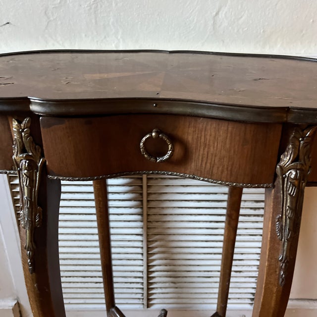 Mid 20th Century Louis XV Style Side Table For Sale - Image 4 of 12