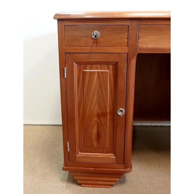 Small Art Deco Desk, 1940s For Sale - Image 9 of 18