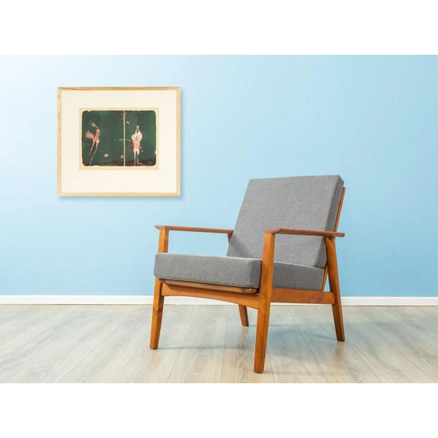 Paul WUNDERLICH, original color lithograph from the 1960s. Hand signed and numbered (16/20). Ready to hang framed with...