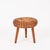 Mid-Century Stool or Side Table in Wicker and Wood by Tony Paul, Italy, 1950s For Sale - Image 10 of 11
