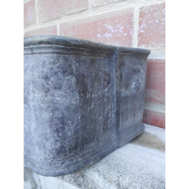 Cast Lead Flower Box, 1980s For Sale - Image 11 of 14
