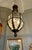 French Antique Lantern-Shaped Ceiling Fixture With Three Arm Light Source Within For Sale - Image 3 of 11