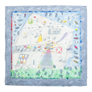 Elfi Schuselka "Pekabu Ii" Mixed Media, 1983