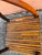 Burnt Bamboo Scupltural Side Table For Sale In Miami - Image 6 of 9